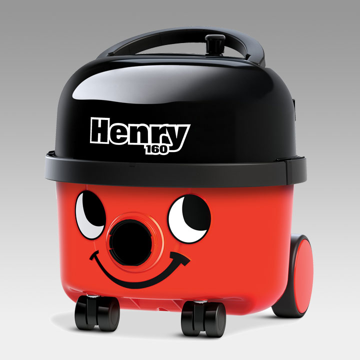 ヘンリー掃除機　レッド